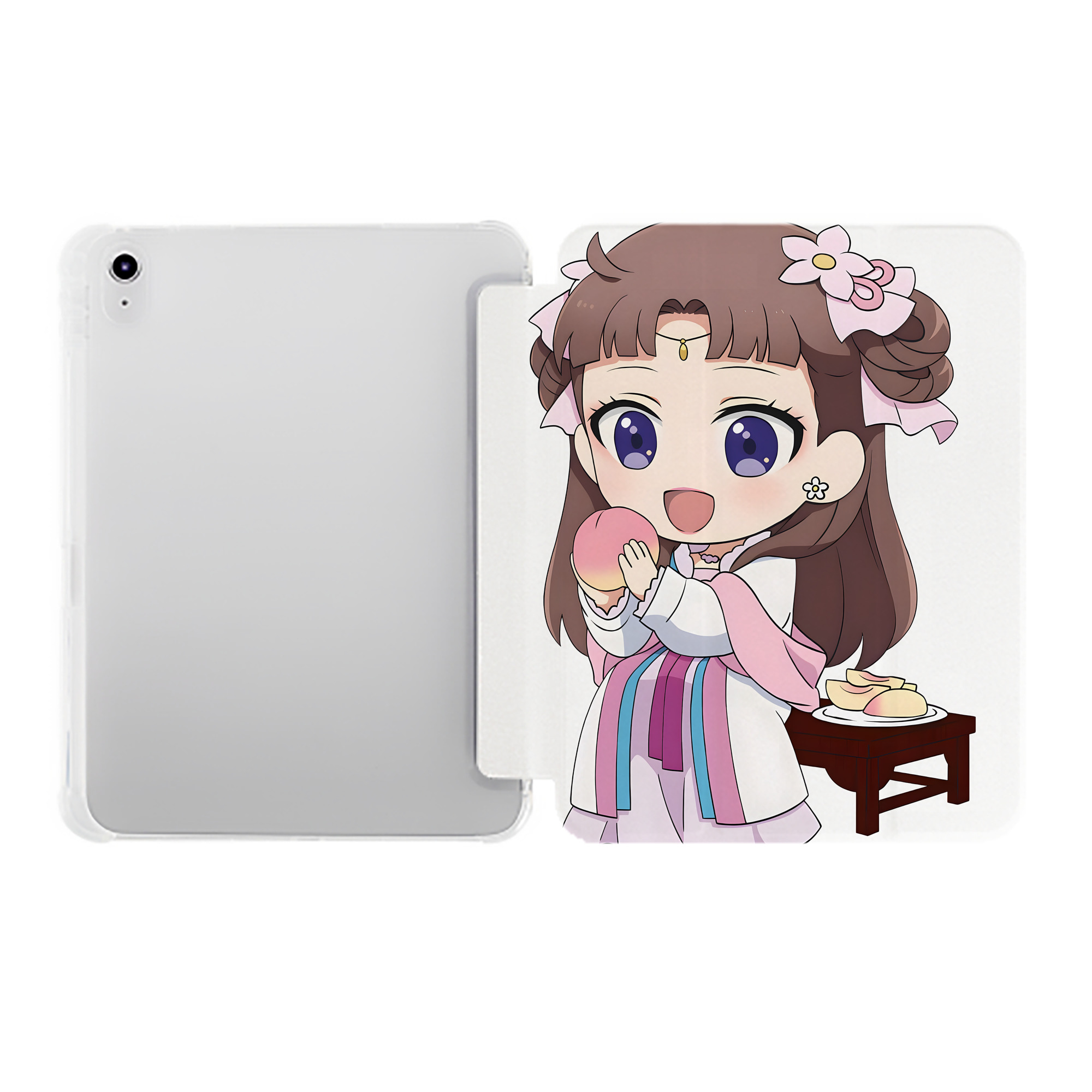 （画像用） 薬屋のひとりごと The Apothecary Diaries IPad ケース ペン収納付き 三つ折りスタンド PUレザー×シリコン 対応機種9.5/10.5/10.9インチ